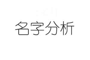 名字 分析|名字寓意解析